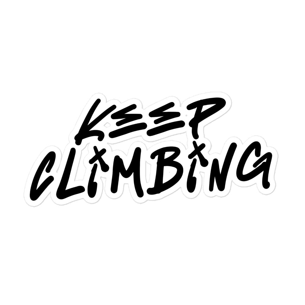 #KeepClimbing Sticker